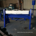 0.5- 1.5mm manual steel folding machine , manual bending machine , duct folding equipment